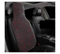 UMDJJU Car Seat Cover Sets Waist Support Car Driving By Cushion Lumbar Seat Bamboo For Leaning On The Four S Van Seat Covers(Red 1 Pcs)
