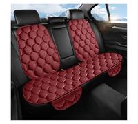 UMDJJU Car Seat Cover Sets Winter Plush Car Seat Cushion Three Piece Set, Thickened Anti Slip Non Binding Down Warm Five Seater Van Seat Covers(28)