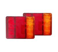 UMDJJU For Boat For Trailer For Truck 2Pcs Car LED Tail Light Rear Lamps Pair 12V Parts Lighting Car Rear Tail Lights