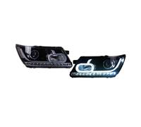UMDJJU Headlight Assembly For Dodge For Journey 2008-2019 Head Lamp Headlights Journey DRL Turn Signal Freemont Angel Eye Projector Head Lamp Assy