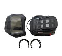 UMDJJU Motorcycle Tail Bags for VOGE 900DS for 900DSX 900 DS for DSX for DS525X Motorcycle Tank Portable Card Tool Bag Black Universal Rear Seat Bag
