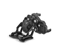 UMDJJU Navigation Bracket For CFMOTO 450MT 450 MT 2024 2025 Motorcycle Accessories CNC Aluminum GPS Phone Holder Stand Navigation Extension Bracket(Black-22MM 1set)