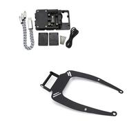 UMDJJU Navigation Bracket For N-MAX For NMAX 125 155 2015-2020 Motorcycle Parts Navigation Bracket Holder GPS Phone Stand(B - 12MM set)