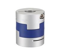 UMDNXNMA Coupling D40L50mm aluminum alloy cross slider coupling adjusts eccentric screw motor large angle cross coupling(8x14)