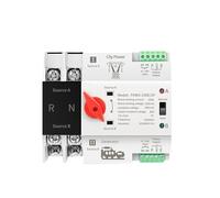 UMDNXNMA Dual Power Automatic Transfer Switch Single-phase rail ATS dual power automatic uninterruptible power supply electrical selection switch 2P 4P 63A 100A 125A(2P ATS,100A)