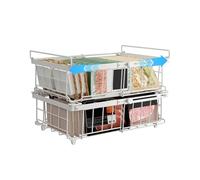 UMDONX 2 Pack Expandable Chest Freezer Baskets Organiser Storage Boxes