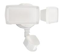 UME 19W LED Security Lights Motion Sensor Light Outdoor, 2000LM Motion Flood Light, 5000K, IP65 Waterproof, 2 Adjustable Head Motion Detector Security Light for Exterior,Outside,Garage,Yard(White)