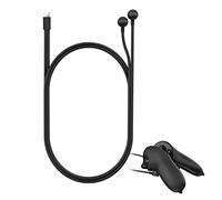 UMEEUTOO 2-in-1 Charging Cable for Meta Quest Pro Controllers Durable Safe for Simultaneous Charging Meta Quest Pro Accessories Compatible with Various Protective Cases