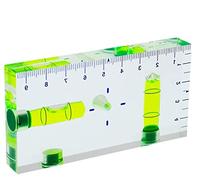 umei Transparent T-Type Multi-Functional Level Bubble Two-Way Level with Magnet Scale Size 95x51x13mm