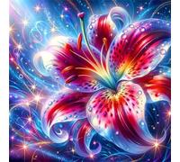 Umfarvt 5D Fantasy Yuri Diamond Painting Kits for Adults Kids,DIY Square Full Drill Diamond Art Painting Kits,Canvas Embroidery Diamond Art Craft for Home Wall Decor 100x100cm