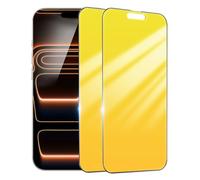 Umhlaba Privacy Screen Protector for iPhone 17 Pro Max 6.9 Inch Gradient Gold Tempered Glass Film for iPhone 17 ProMax 25 Degree Anti Spy Anti Blue Light Private Glass with Alignment Frame