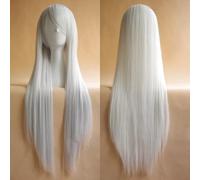 Umi Sonoda Ruka Jabami Yumeko 80Cm Black White Red Purple Pink 19 Colors Straight Long Wigs Synthetic Cosplay Hair Wig + Wig Cap No.2