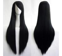 Umi Sonoda Ruka Jabami Yumeko 80cm Black White Red Purple Pink 19 Colors Straight Long Wigs Synthetic Cosplay Hair Wig + Wig Cap NO.1