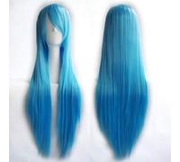 Umi Sonoda Ruka Jabami Yumeko 80cm Black White Red Purple Pink 19 Colors Straight Long Wigs Synthetic Cosplay Hair Wig + Wig Cap NO.16