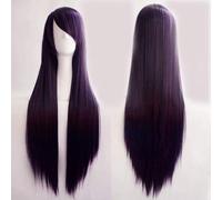 Umi Sonoda Ruka Jabami Yumeko 80cm Black White Red Purple Pink 19 Colors Straight Long Wigs Synthetic Cosplay Hair Wig + Wig Cap NO.9
