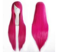 Umi Sonoda Ruka Jabami Yumeko 80cm Black White Red Purple Pink 19 Colors Straight Long Wigs Synthetic Cosplay Hair Wig + Wig Cap NO.12