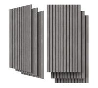 UMIACOUSTICS 6 Packs Acoustic Panel,47.2 x 23.6 Inches Decorative Sound Proof Panel for Office,Home Theater,Studio,Grey