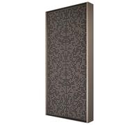 UMIACOUSTICS Acoustic Panel, 47.6“ x 24" x 2.7" Magnesium-Aluminum Alloy Frame Helmholtz Panel, Customized Sound Treatment for Recording Room, Studio Room, Drum Room, Exhibition Hall - Gold-Navy