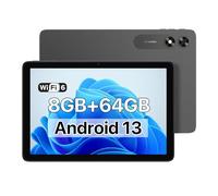 UMIDIGI 10.1 Inch Android 13 Tablet, G2 Tab 8GB+64GB, WiFi 6/BT5.0, Quad-Core, 6000mAh, 1280 * 800 IPS, 8MP Dual Camera, Stereo Speakers, Grey