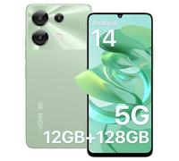 UMIDIGI 5G Mobile Phones, Android 14 Smartphone, 12(6+6) GB +128GB/1TB, 6.75" HD+ 90Hz Display Phone, 50MP Camera, Sim Free Unlocked Mobile Phones, 5000mAh, G9 5G Lake Green