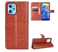 Umidigi A13/A13s/A13 Pro Case [Wallet Case] [Kickstand] [Card Slots] [Magnetic Flip Cover] Compatible with Umidigi A13/A13s/A13 Pro Smartphone(Brown)