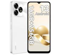 UMIDIGI A15 Mobile Phone (2024),Android 13 SIM Free Unlocked Smartphone,16GB+256GB/1TB Extension,6.7HD+Screen,64MP Camera,5000mAh Battery Type-C,4G Dual SIM/Face ID/NFC/GPS/OTG,UK Version-White