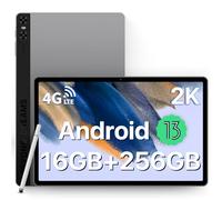 UMIDIGI A15 Tab Tablet, 16(8+8) GB+256GB (1TF), Android 13 tablet Octa-Core, 11 inch tablet with pen and Cases, 4G Dual SIM, 2K|7500mAh20W|13MP+8MP|4 Speakers|BT5.0|GMS |Wireless Projection|GPS