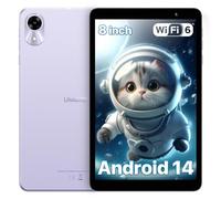 UMIDIGI Android 14 Mini Tablet Portable,5G-WiFi 6 Tablet 8 inch android,7GB+32GB(1TB TF) Quad-Core 2.0GHz, HD 1280 * 800 IPS Dispaly,G1 Tab Mini Pad,Small Tabet lite/5000mAh/Dual Cam/BT/OTG/GMS/Purple