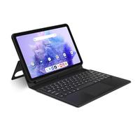 UMIDIGI Case with Keyboard Active T1 Tablet 2025, UK layout Keyboard Case For Active T1 Tablet Keyboard-Cover with Easy-Set Magnetic Stand, Large Precision Trackpad, Removable Case (QWERTY)- Black