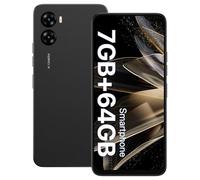 UMIDIGI G3 Mobile Phones Unlocked, Android Smartphone SIM Free Unlocked, 7+64GB RAM/1TB Extension, 6.52”HD+Screen, 5150mAh Battery, 13MP Camera, 4G Dual SIM/Face ID/GPS/OTG (Black)