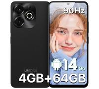 UMIDIGI G9X Mobile Phones, 6.75" HD+90Hz Phone Unlocked, Android 14, Octa-Core 8GB+64GB/2TB TF,5000mAh,13MP AI Camera,Dual Sim 4G Phone, Smartphone Android,FM Radio,Face ID,Fingerprint,GPS,OTG, Black