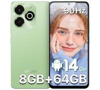 UMIDIGI G9X Mobile Phones Android 14, 6.75" HD+90Hz Phone Unlocked, 8GB+64GB/2TB TF,13MP AI Camera,5000mAh,Dual Sim-Free Phone, Smartphone 4G/Face ID/Fingerprint/GPS/OTG,Green