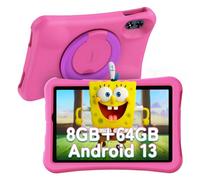 UMIDIGI Kids Tablet 10.1 Inch, Tablet for Kids Android 13, G2 Tab Kids Tablets, (4+4)GB+64GB/TF 1TB,WiFi 6/Bluetooth, Parental Controls Children Tablets, 6000mAh, 8MP Dual Camera, Kid-Proof Case, Pink