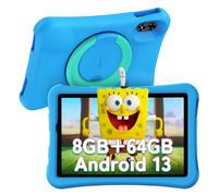 UMIDIGI Kids Tablet 10.1 Inch, Tablet for Kids Android 13, G2 Tab Kids Tablets,8GB+64GB/TF 1TB,WiFi 6/Bluetooth5.0,Parental Controls Children Tablet, 6000mAh,8MP Dual Camera, Kid-Proof Case,Blue