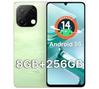 UMIDIGI Mobile Phones, 256GB ROM Android 14 SIM Free Smartphone G9T, 6.75" HD+ 90Hz,8GB(4+4) RAM Phone Unlocked, 5000mAh, Face&Fingerprint Unlock, 4G Phone Dual SIM, GPS,UK Version,Green