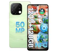 UMIDIGI Mobile Phones, NFC,12GB(6+6)+128GB/2TB TF, Smartphone Android 14, 6.75" HD+90Hz Phone Unlocked, 50MP Camera, Bluetooth 5.4, 5000mAh, G9C Smart Phone 4G Dual SIM, Face ID/F ingerprint/GPS/OTG