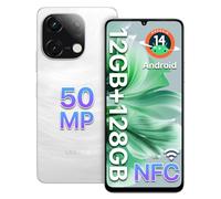 UMIDIGI Mobile Phones, NFC,12GB(6+6)+128GB/2TB TF, Smartphone Android 14, 6.75" HD+90Hz Phone Unlocked, 50MP Camera, Bluetooth 5.4, 5000mAh, G9C Smart Phone 4G Dual SIM, Face ID/F ingerprint/GPS/OTG