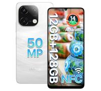 UMIDIGI Mobile Phones NFC,12GB(6+6)+128GB/2TB TF Smartphone Android, 6.75" HD+90Hz Phone Unlocked, 50MP Camera, Bluetooth 5.4, 5000mAh, Smart Phone 4G Dual SIM, Face ID/F ingerprint/GPS/OTG, G9C White