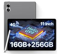UMIDIGI Tablet 11 Inch 2K, 256GB ROM(2TB TF)+16GB, Android Tablet Helio G99, 8000mAh 18W,G7 Tab Pro Large Screen Gaming Tablets, Octa Core13MP 8MP, Sim 4G LTE Bluetooth 5.2 WiFi GPS Stylus 2025 Grey