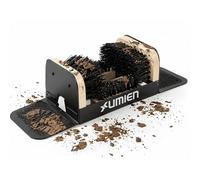 Umien Boot Scraper Brush Outdoor - Deluxe Folding Boot Cleaner Scrubber, No Mounting Required Indoor and outdoor use - Includes Extra Shoe Brush - Easy to Use For Children & Adults
