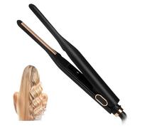 UMIGA Mini Ionic Hair Straightener, Pencil Hair Straightener, 2 in 1 Straightener & Curler, Travel-Size with Portable Lightweight Design for Short Hair & Beards-for All Hair Types