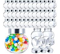 Umigy Mini Glass Jars with Lids 1.7 oz Mini Candy Tiny Mason Jars Small Glass Containers with Lids for Favors Wedding Gifts Spice Honey Sugar Scrub Herbs(60 Pcs)