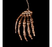 Umiin Halloween Decorations Skull Bone Model for Gothic Hallowe's Eve Indoor Decoration Party Accessories Props Ornament Skeleton for Haunted House (Hand bone-withered)