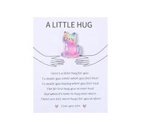 Umimiss Pocket Hug - Cat Pocket Hugs For Friends, Hug Gift, Little Pocket Hug, Sending A Hug Gift, Pocket Hugs For Children Girlfriend, Little Pocket Hug Heart Token Keepsake (PINK SIT)