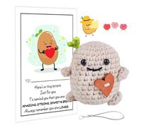 Umimiss Positive Doll - Cute Potato Plush, Funny Gifts, Pocket Hugs
