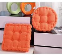 Uministyle 1pcs Orange 40X40 Round Chair Cushion Seat Pad Padded Cushion Indoor Garden Dining Arm Chair Pad
