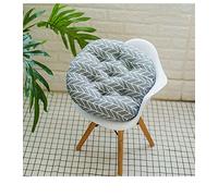 uministyle 2pcs Padded Chair Cushions Garden Dining Round Seat Pad Chair Cushion Chair Mat for Home Office, 40cm (color F)