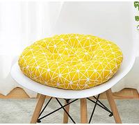 uministyle 2pcs Padded Chair Cushions Garden Dining Round Seat Pad Chair Cushion Chair Mat for Home Office, 40cm (color J)