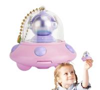 Umiocns Alien Keyring - Alien Fans & Kids Toy Alien Projection Keychain | Exquisite Innovative Aliens Spaceship Keyring for Easter, Christmas, Children's Day
