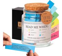 Umiocns Bible Verse Jar,Bible Verses In A Jar,Read Me When Colorful Bible Verses Glass Jars,Blessings Jar, Versatile Gratitude Jar With Color Coded Scripture Cards, Holy Jar For Christian